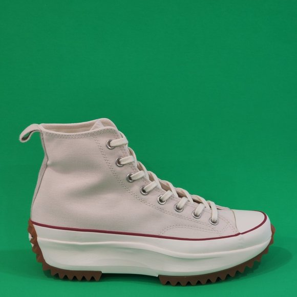 Converse Run Star Hike High 'Parchment' Unisex Platform Sneakers 171126C NWT - Picture 2 of 6